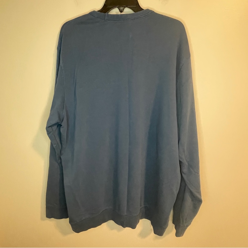 Lands End Serious Sweats Crewneck Sweatshirt Cozy Lounge Comfy - Picture 2 of 4